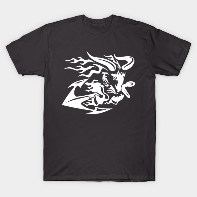 Goat with Anchor T-Shirt by hobrath